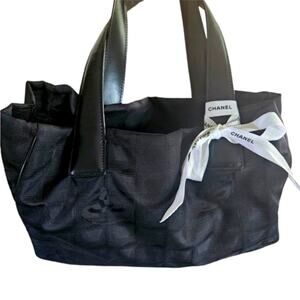 Chanel Travel Black Tote